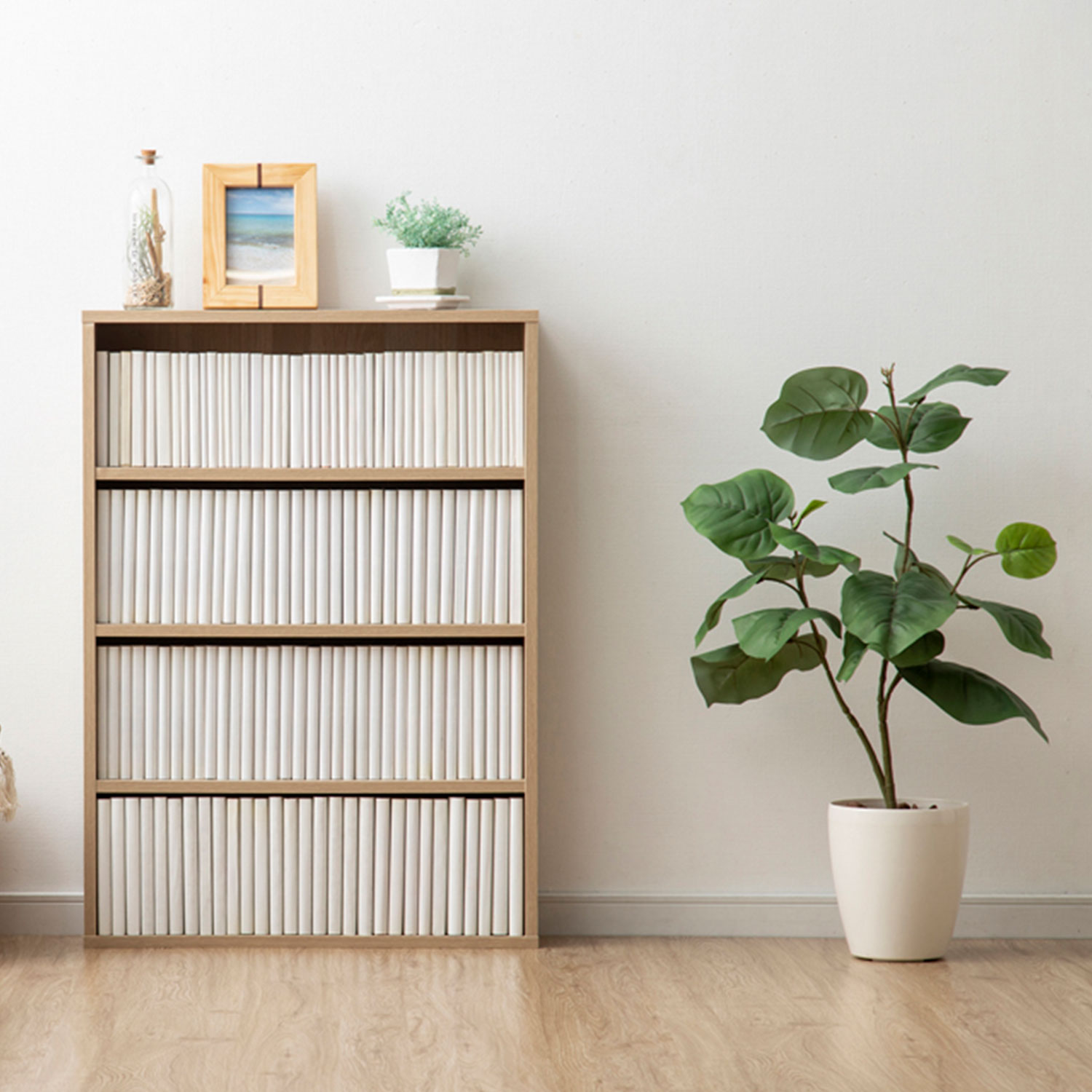 コミックラック CORK-8460 (ナチュラル) 1台 アイリスオーヤマ