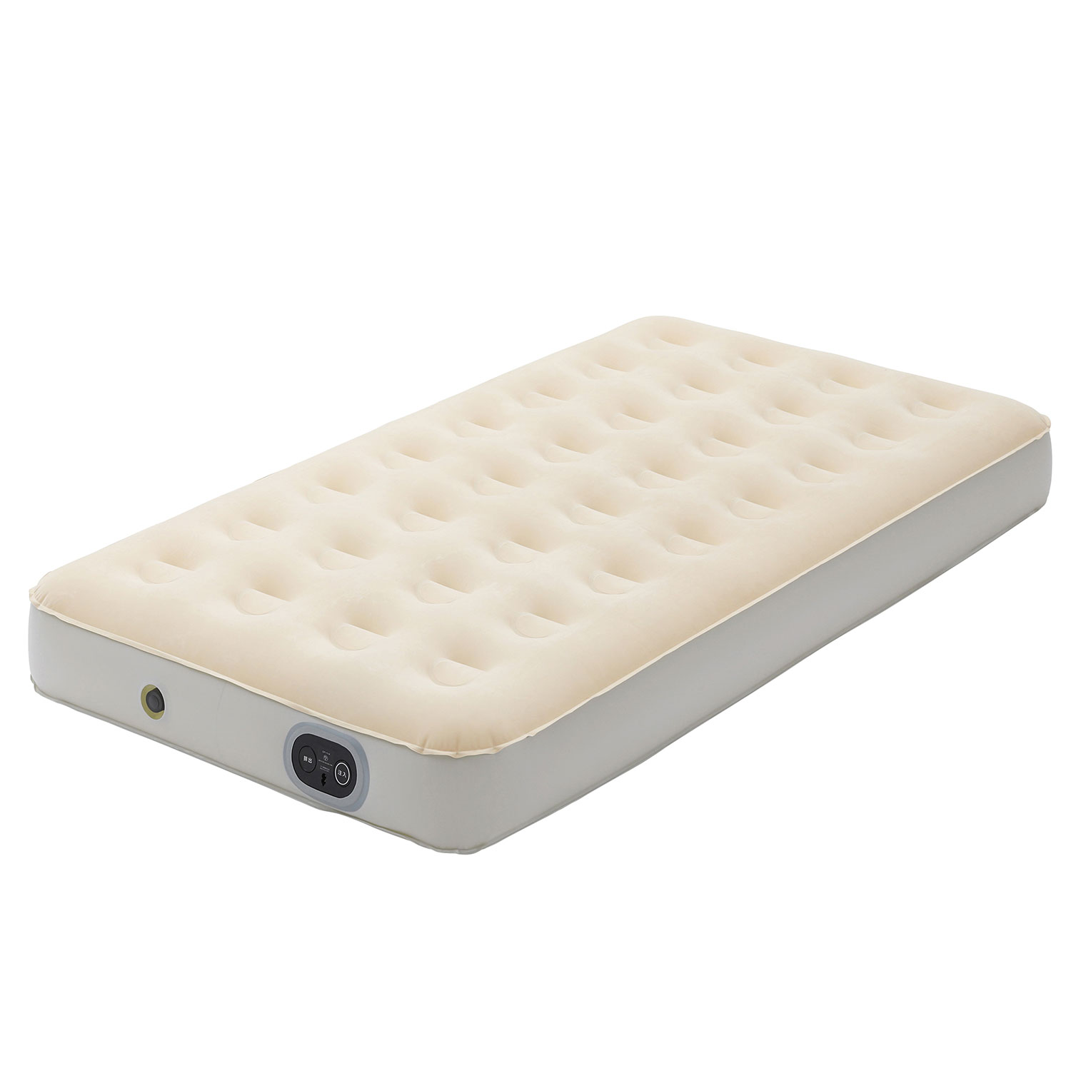 電動エアーベッド シングル EAB-S 1個 アイボリー アイリスオーヤマ ベッド エアーベッド 電動 簡易ベッド 災害 防災グッズ キャンプ