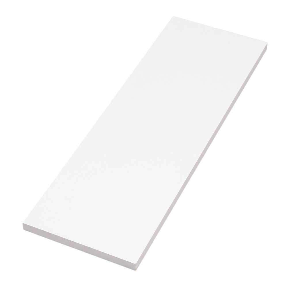 Colored decorative shelf board, 60cm wide, LBC-620 (white), 1 piece, Iris Ohyama