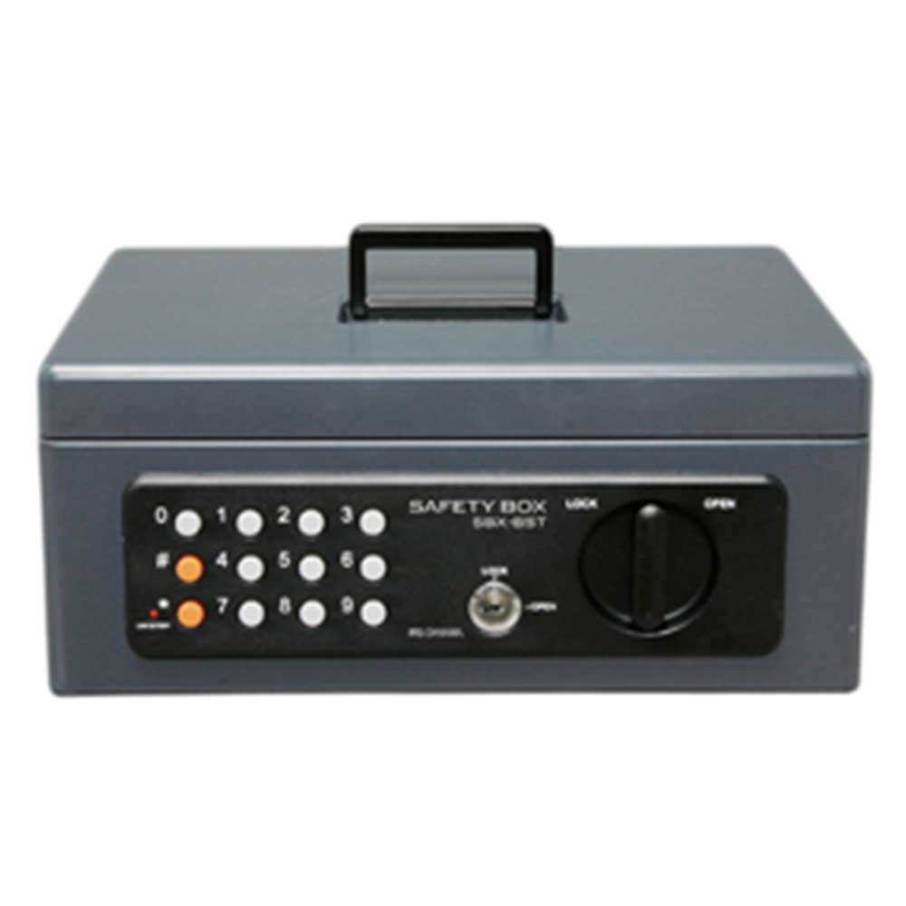 テンキー式 手提げ金庫 B5 SBX-B5T(ダークブルー) 1台 アイリスオーヤマ 金庫 金銭 貴重品 重要書類 保管