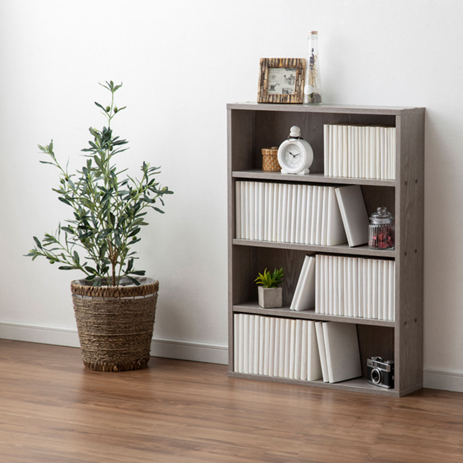 コミックラック CORK-8460 (アッシュグレー) 1台 アイリスオーヤマ