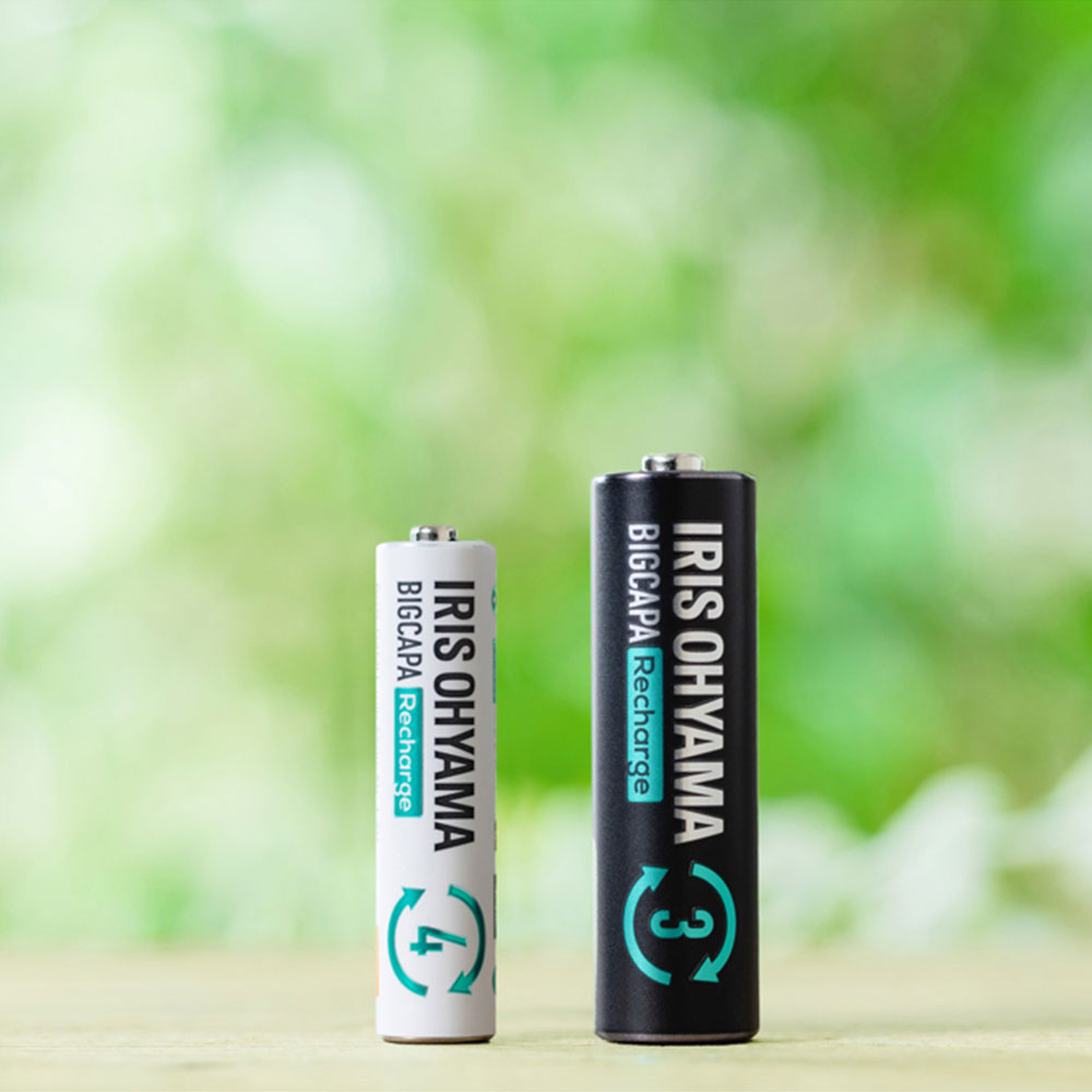 ビックキャパ リチャージ 単3形 ニッケル水素電池 4本パック BCR-S3MH/4B 1個 アイ...