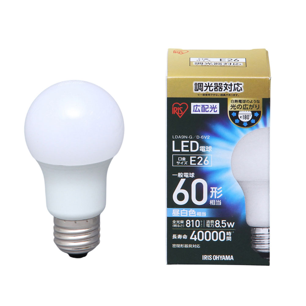 LEDŵ E26 ۸ 60W  LDA9N-G/D-6V2 1 ꥹ Ĵб ̩ķб