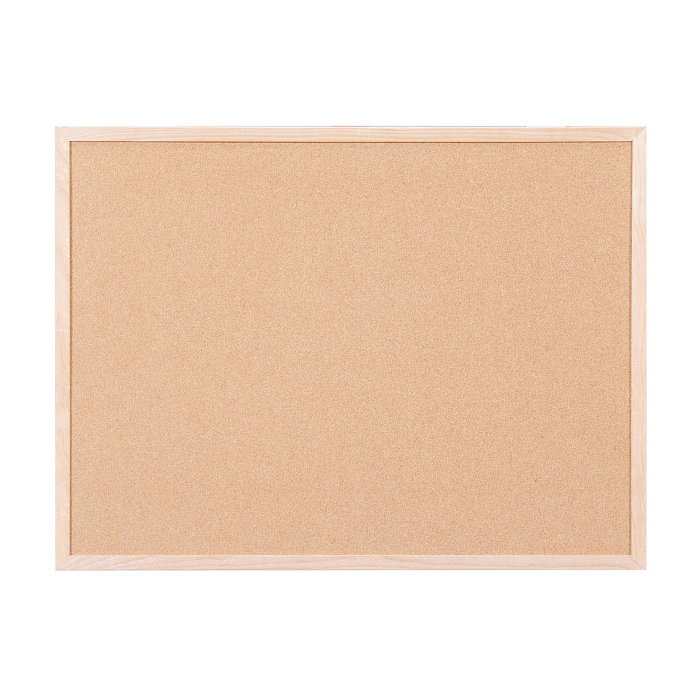コルクボード ナチュラル CRB-4560(W60×H45cm) 1個 アイリスオーヤマ メニューボード クリップボード 壁掛け ウォールデコレーション おしゃれ インテリア オフィス用品 掲示板 壁面収納 学校 シンプル ピン留め DIY