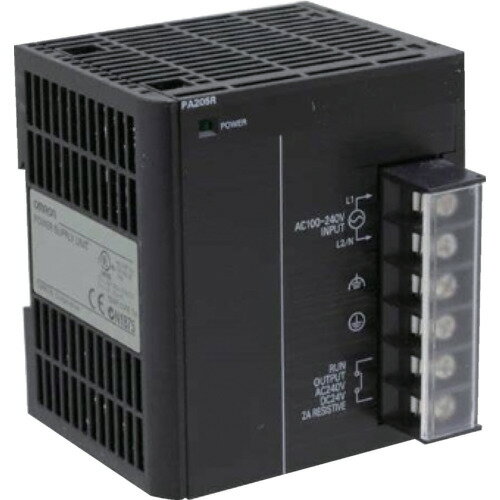 OMRON 電源ユニット CJ1W-PA205R(SYSMAC CJ1用) 80X90MM 339-9198 オムロン
