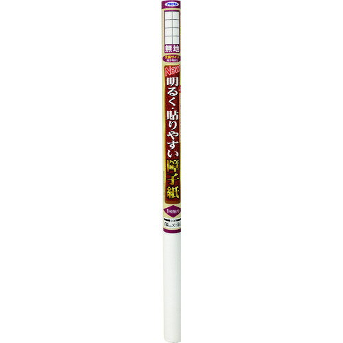 アサヒペン NEW明るく貼りやすい障子紙 94CMX8.6M 9101無地 167453 ムジ 127-0463 アサヒペン
