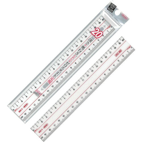 ●定規の端から目盛が表示されているゼロスタート定規なので、深さや奥行きも測れます。●全長(mm)：200●幅(mm)：30●厚さ(mm)：3●呼び寸法(mm)：200●下段(ピッチ)：5●上段(ピッチ)：1●深さが測れるゼロスタートの両切直線定規●メタクリル樹脂松吉医科器械｜総合カタログ｜医療・介護・ドクター・ナース