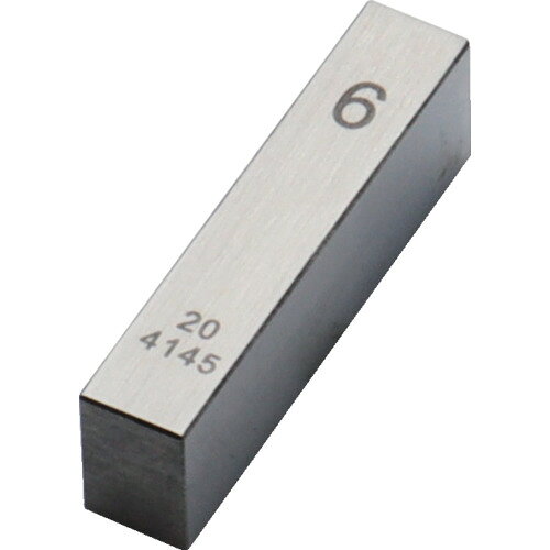 SK 鋼ブロックゲージ 1級相当品 6.00mm GB1-600 833-8087 新潟精機