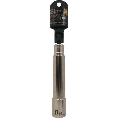 MUSTTOOL インパクトドライバーソケット 19mm 12角 ロング ID19SL-12K イチネンア...