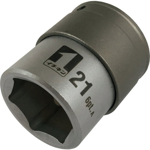 MUSTTOOL QCソケット シングル 21mm ショート 6角 IM―4W21S―6K イチネンアクセス 19806 IMー4W21Sー6K 137-8289 ツール事業部