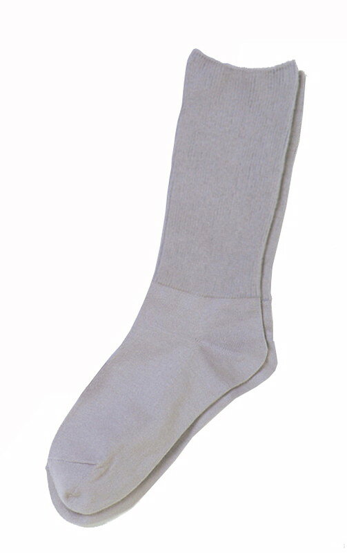 婦人ふくらはぎ楽らくソックス（綿混） 3950(22-25CM)グレー 神戸生絲