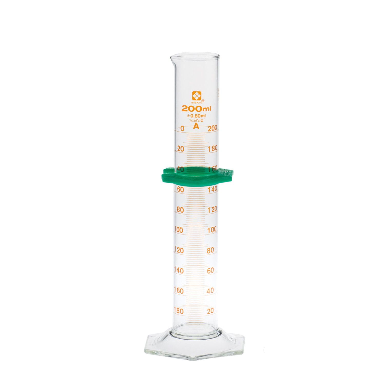 メスシリンダー スーパーグレード 200ML 柴田科学
