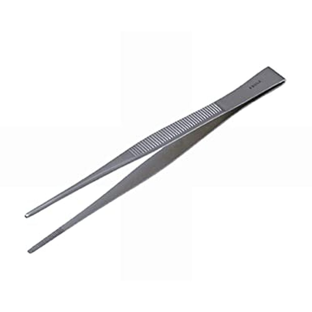 一般外科ピンセット 折曲・無鈎 A037-2517K（23CM） 医療 看護 クリニック 病院 フリッツメディコ
