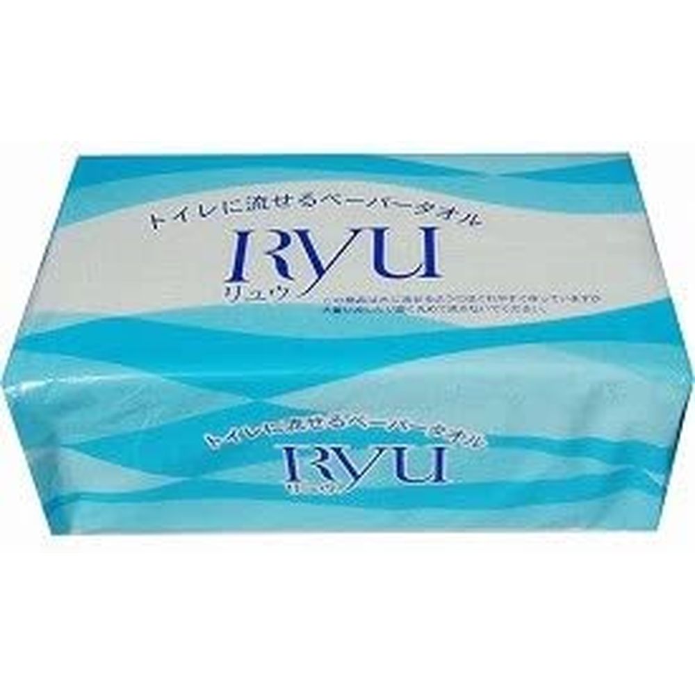 トイレに流せるペーパータオルRyu T0746（200枚X30袋） 医療 看護 クリニック 病院 大高製紙