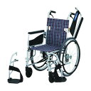 車いす(自走・アルミ)背折れ・多機能 NEO-1W(420MM) 1台 日進医療器 24-3992-01