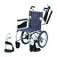 車いす（介助・アルミ）背折れ・多機能 NEO-2W（420MM） 1台 日進医療器 24-3993-01