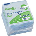 ワイプオールX50(6つ折)ブルーL 60654(50枚X18パック) 医療 看護 クリニック 病院 日本製紙クレシア