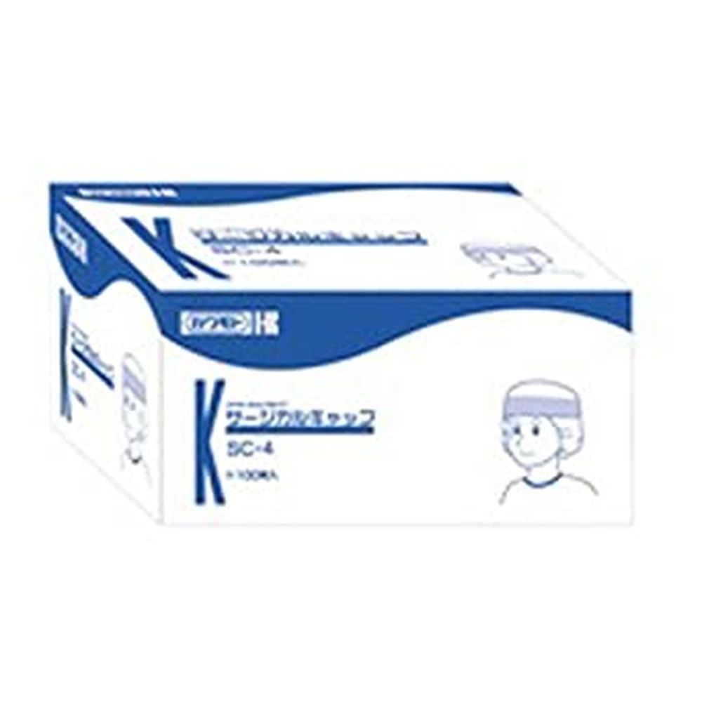 サージカルキャップ（シアターキャップ SC-4（100枚入り） 医療 看護 クリニック 病院 川本産業