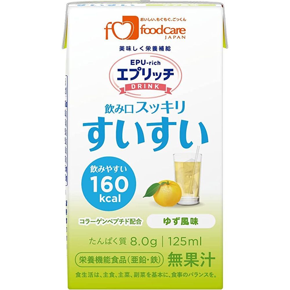 Amazon.co.jp: フードケア エプリッチすいすいパウチゼリー ゆず