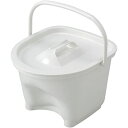 KX?2ポータブルトイレ用バケツ 533-975 医療 看護 クリニック 病院 安寿 ポータブルトイレ 介護用品 排泄ケア 高齢者サポート 介護トイレ 吸収材 清潔簡単 消臭効果 介護用具 安全設計