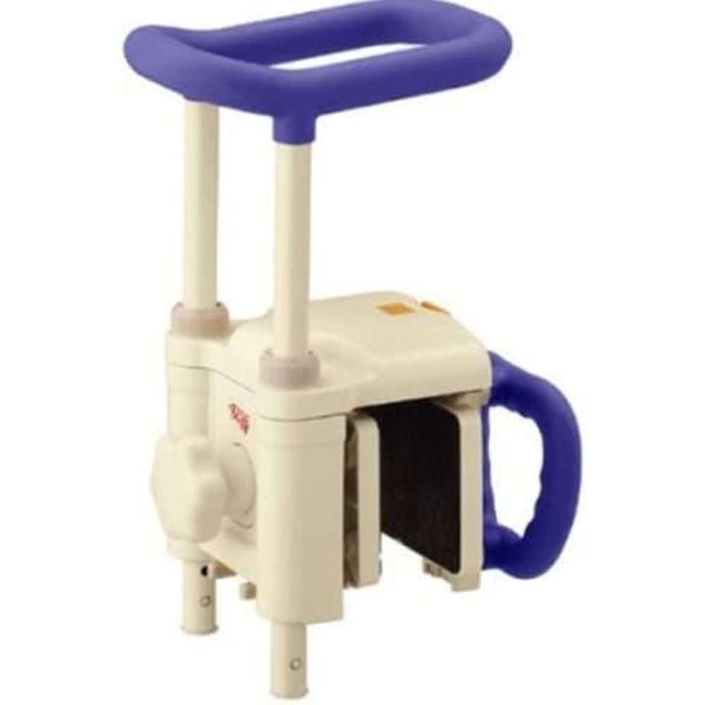 高さ調節付浴槽手すりUST−130N 536-613（ブルー） 医療 看護 クリニック 病院 安寿