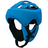 ヘッドガード フィット ブルー KM-400A（L-LL） 1個 キヨタ 24-4690-0102