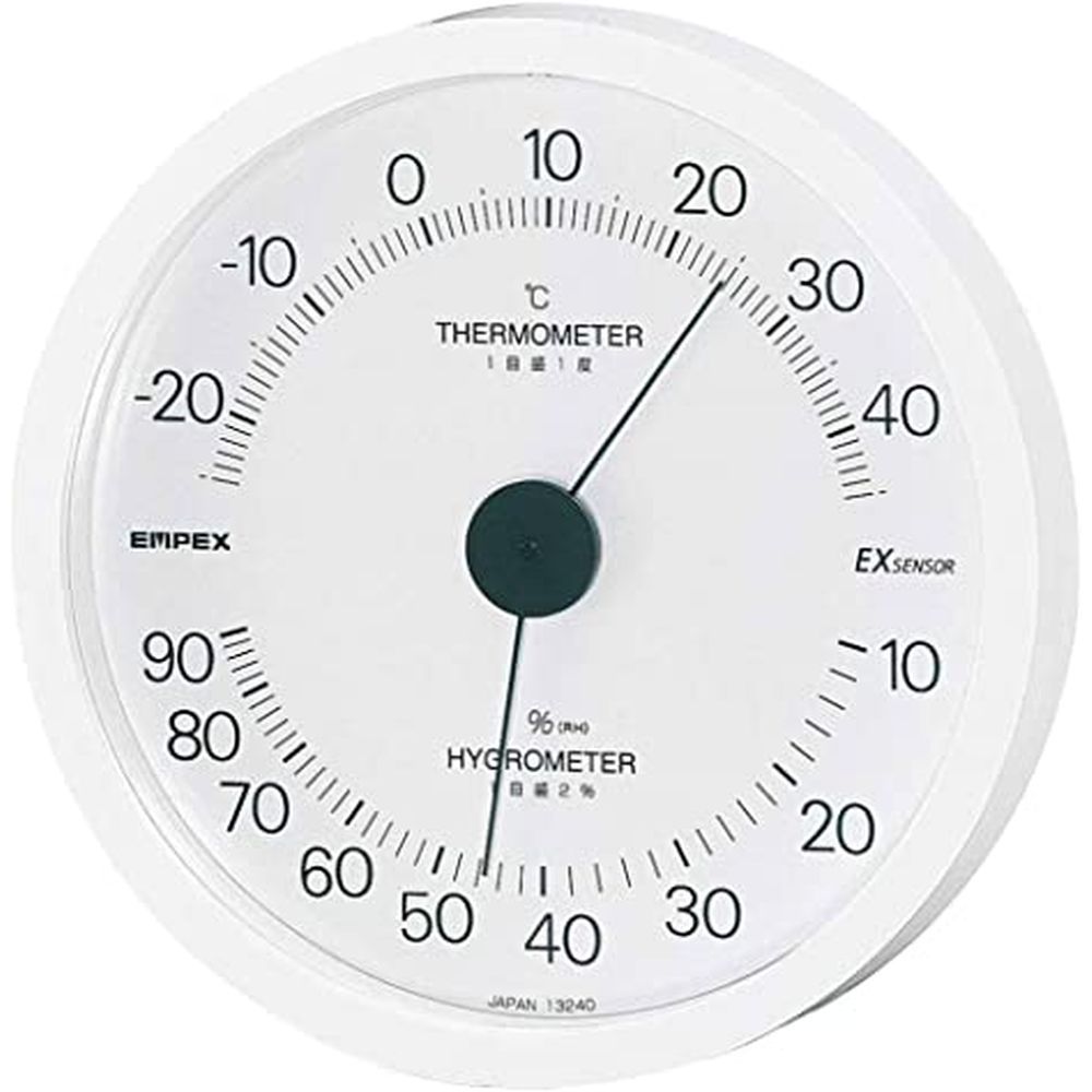 温湿度計 TM-2301（ホワイト） 医療 看護 クリニック 病院 EMPEX エンペックス