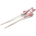 箸ぞうくん クリア(右手用)菜箸 SS-10(300MM)ピンク 医療 看護 クリニック 病院 有限会社ウインド(4)