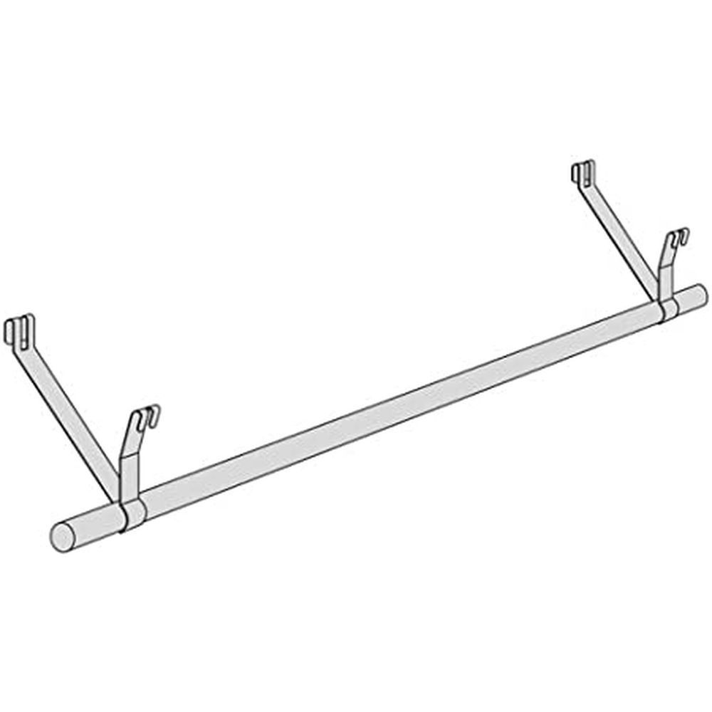 ハンガーパイプ＆ブラケット HF870（900MM用） 医療 看護 クリニック 病院 エレクター