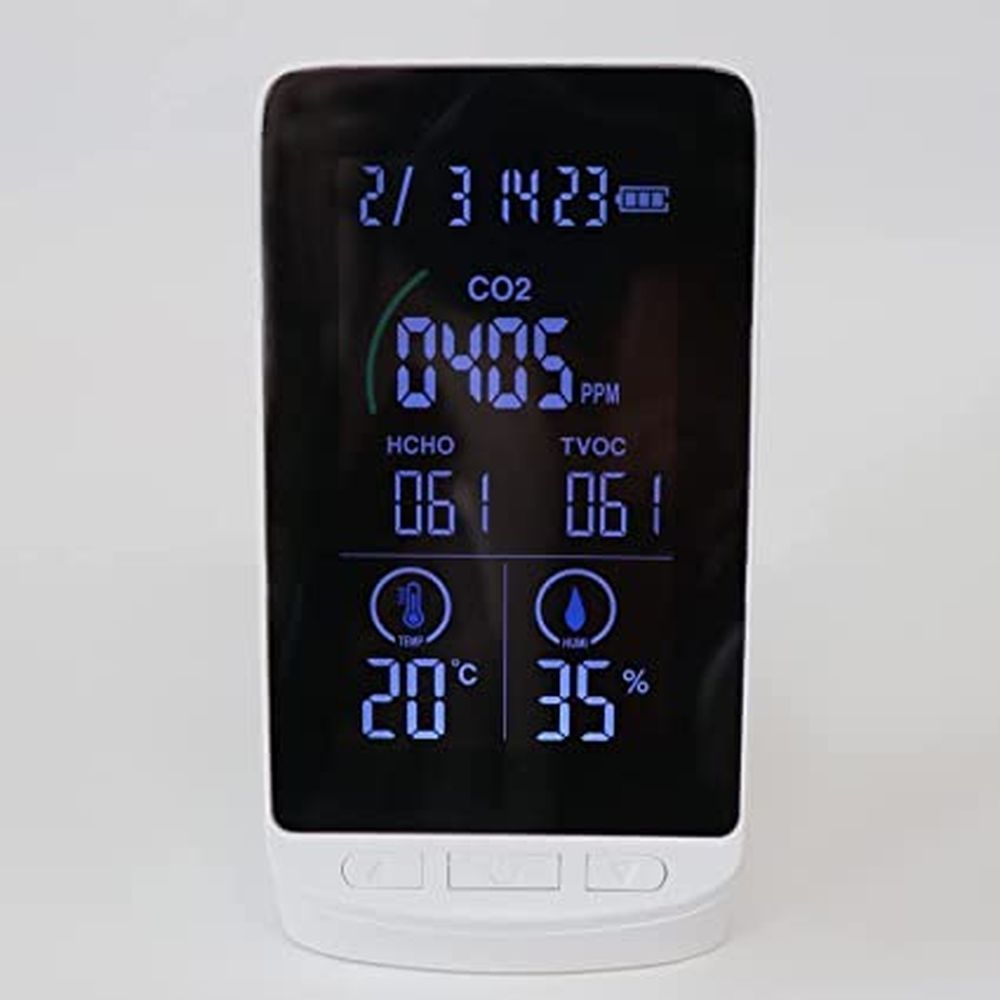 日本製 多機能型CO2濃度測定器 HCOM-JP003 ヒロ・コーポレーション 【×40セット】病院 医療 看護 クリニック