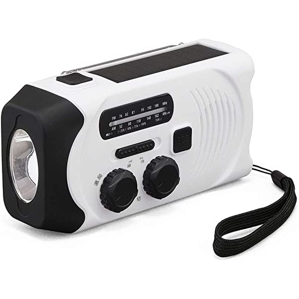 手回し充電ラジオライト JTL-29（ホワイト） 医療 看護 クリニック 病院 アイリスオーヤマ IRIS OHYAMA..