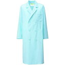 KAZEN(カゼン) メンズ診察衣W型長袖 255-91(サックス) L