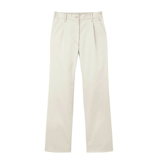 レディースワンタックパンツ CAL059-11(アイボリー) LL看護師 ナース 病院 病棟 事務 ユニフォーム 制服 レディースワンタックパンツ CAL059-11(アイボリー) LL看護師 ナース 病院 病棟 事務 ユニフォーム 制服