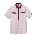 半袖シャツ CSY170-1(ワイン) SS 看護師 ナース 病院 病棟 事務 ユニフォーム 制服 カーシーカシマ