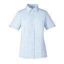 ブラウス ESB691-6(ブルー) 15号 看護師 ナース 病院 病棟 事務 ユニフォーム 制服 カーシーカシマ