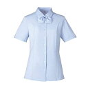 ブラウス ESB693-6(ブルー) 13号 看護師 ナース 病院 病棟 事務 ユニフォーム 制服 カーシーカシマ