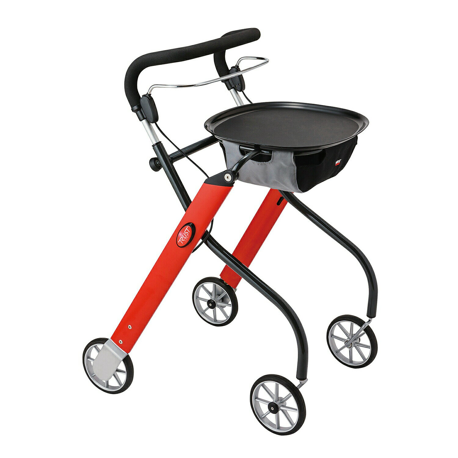 室内専用歩行車　レッツゴー 　117501(レッド) 竹虎 介護 病院 施設