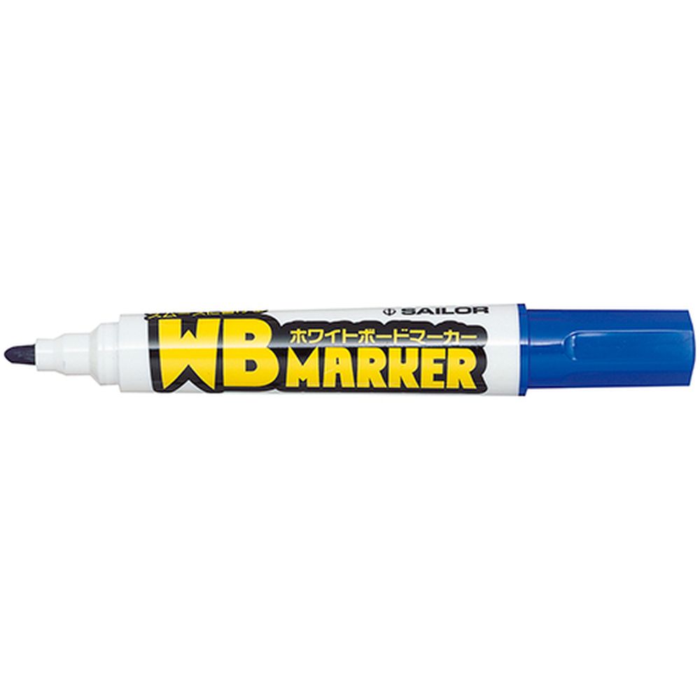 再生工場WBマーカー青 1本 26-4129-440 866503 ブルー セーラー万年筆