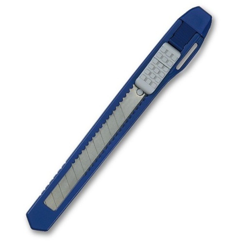カッターナイフ S ネイビー 10個 CU-103 339869 ネイビー プラス