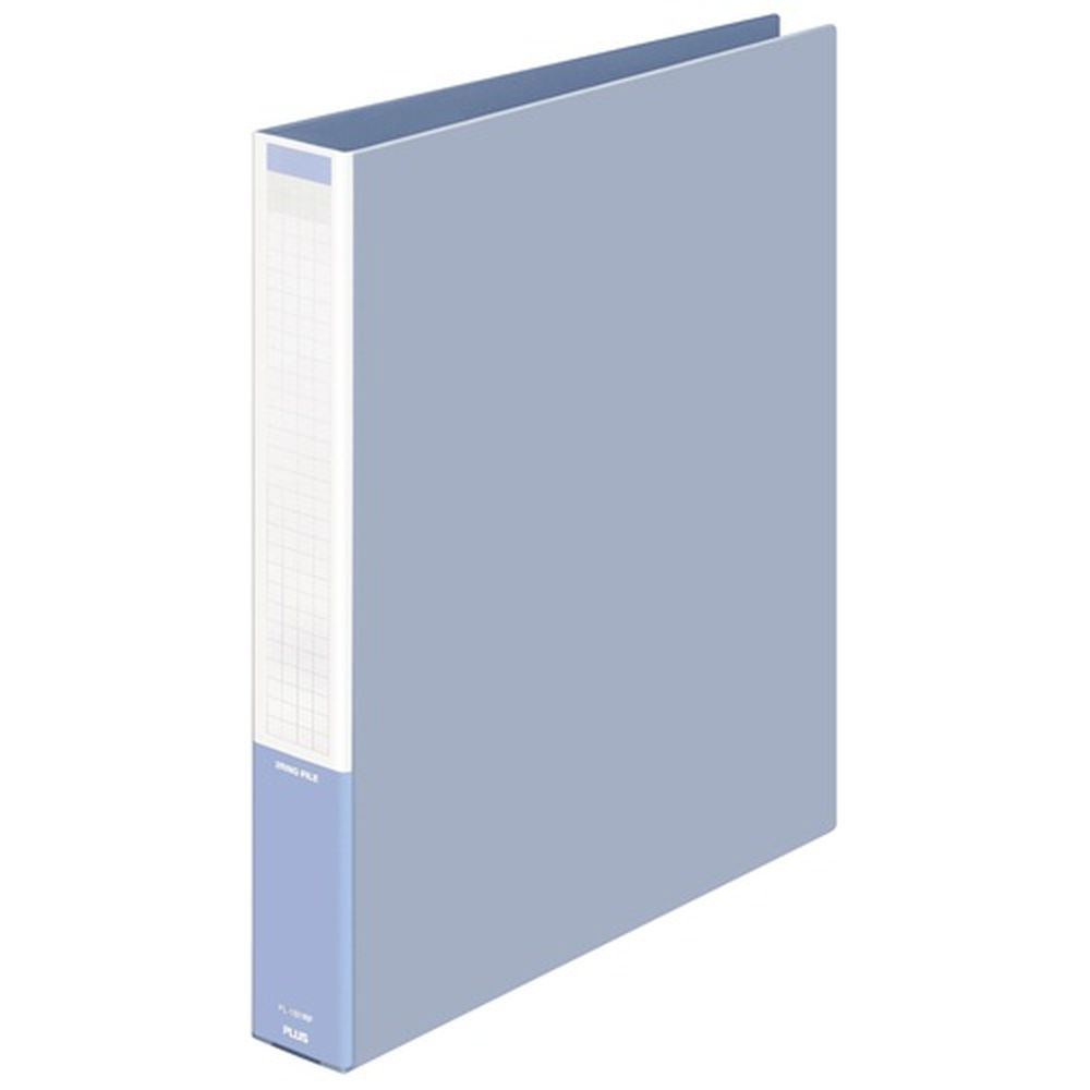 2リングファイルA4S幅37青10冊 FL-101RF BL 343498 ブルー プラス