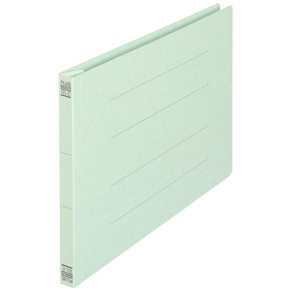 フラットファイルB5E ブルー10冊 NO．032N10BL 261089 ブルー プラス