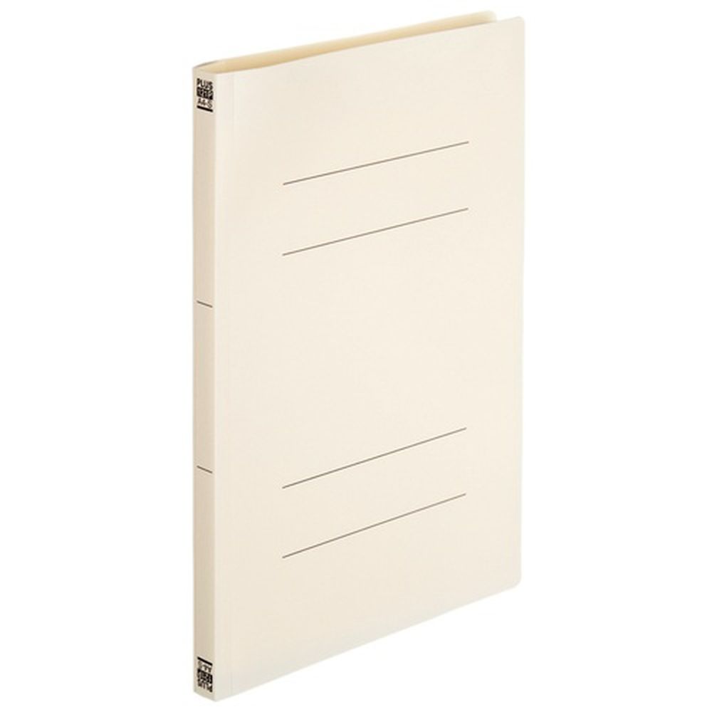 PPフラットファイルA4SIV10冊 No．121P 892513 アイボリー プラス