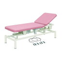 電動診察台(2M電動ベッド) ビニルレザーピンク TB-949(W70XL180CM) 1台 高田ベッド製作所 20-3740-0007