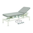 電動診察台(2M電動ベッド) ビニルレザーグレー TB-949(W70XL180CM) 1台 高田ベッド製作所 20-3740-0009