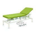 電動診察台(2M電動ベッド) ビニルレザー抹茶 TB-949(W70XL180CM) 1台 高田ベッド製作所 20-3740-0011