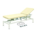 電動診察台(2M電動ベッド) ビニルレザークリーム TB-949(W70XL180CM) 1台 高田ベッド製作所 20-3740-0013