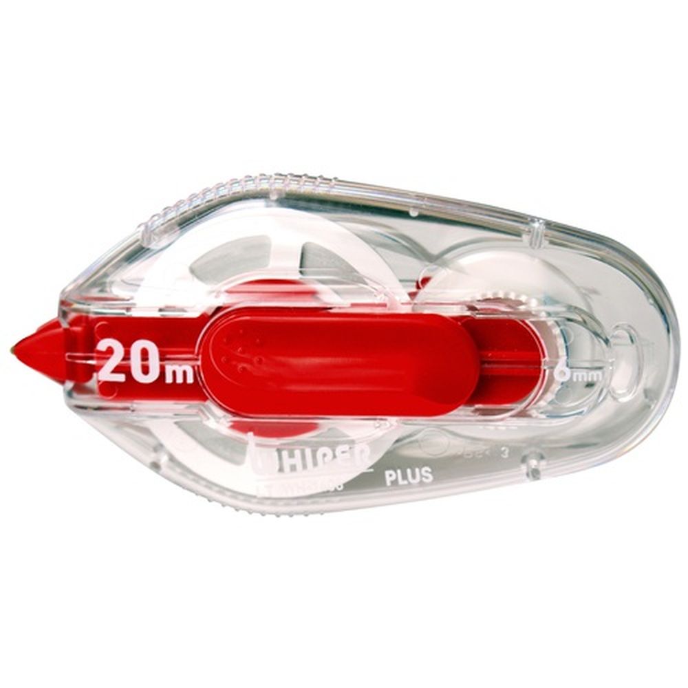 修正テープホワイパーLT6mmRD WH-1406 49572 レッド プラス