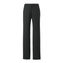 フレアストレートパンツ レディス用 EAL715-510 ブラック 17号 カーシーカシマ 看護師 ナース 病院 病棟 事務 ユニフォーム 制服(4)
