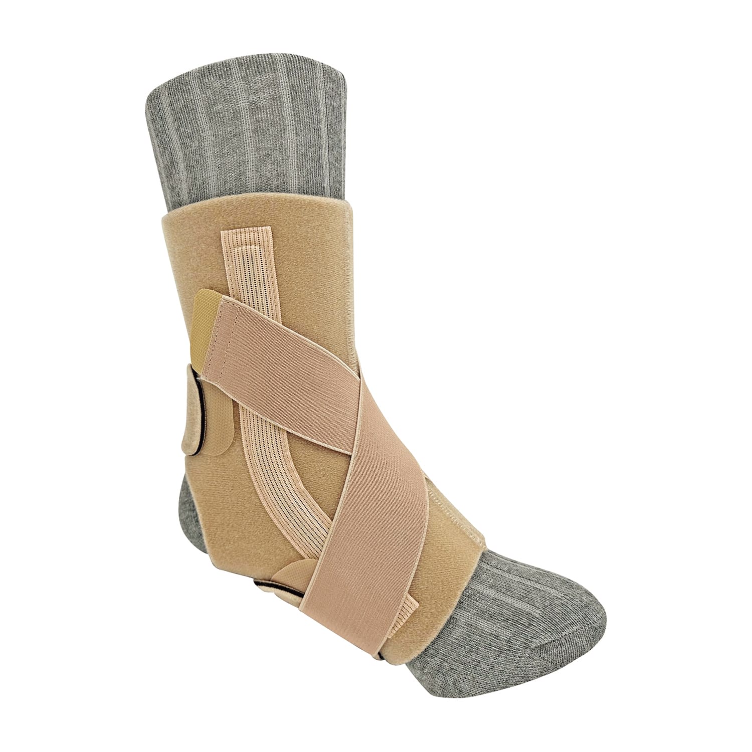 アンクルヒール?(左足用) 683LL(XL) 1枚 オルト産業 ベージュ 25-4905-02 足首固定...