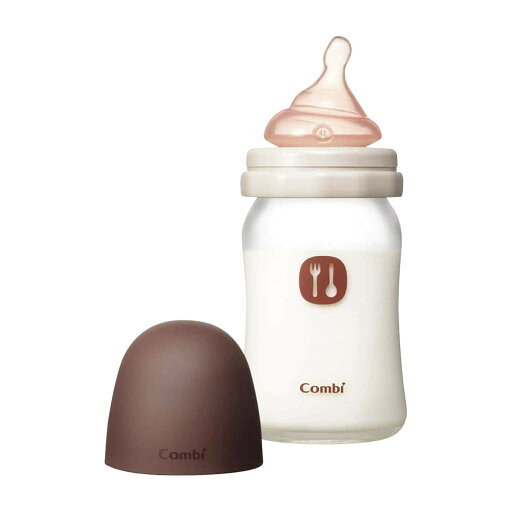 テテオ授乳のお手本LICOガラス製 160ML(Sチクビツキ) 40本 コンビ モカ 25-4822-00 哺乳びん テテオ授乳のお手本LICOガラス製 160ML(Sチクビツキ) 40本 コンビ モカ 25-4822-00 哺乳びん